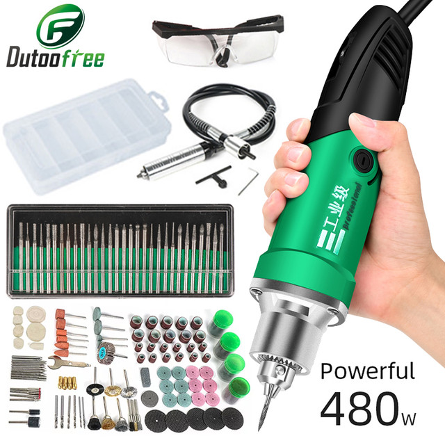 Dremel Style 480W Mini Drill Engraver Rotary tool DIY Drilling